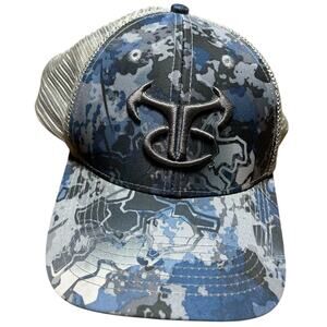Urban Camo Blue and Gray Cap